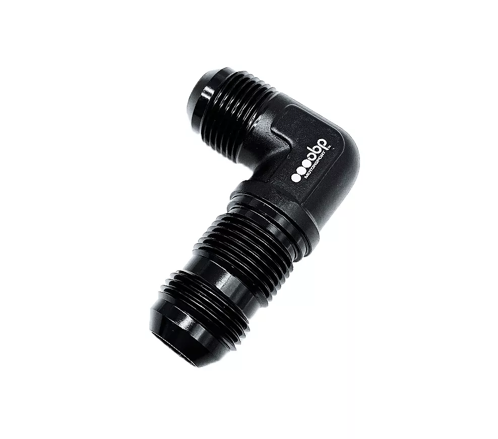 AN/JIC Male Bulkhead 90Ded Elbow Fuel Hose Adaptor