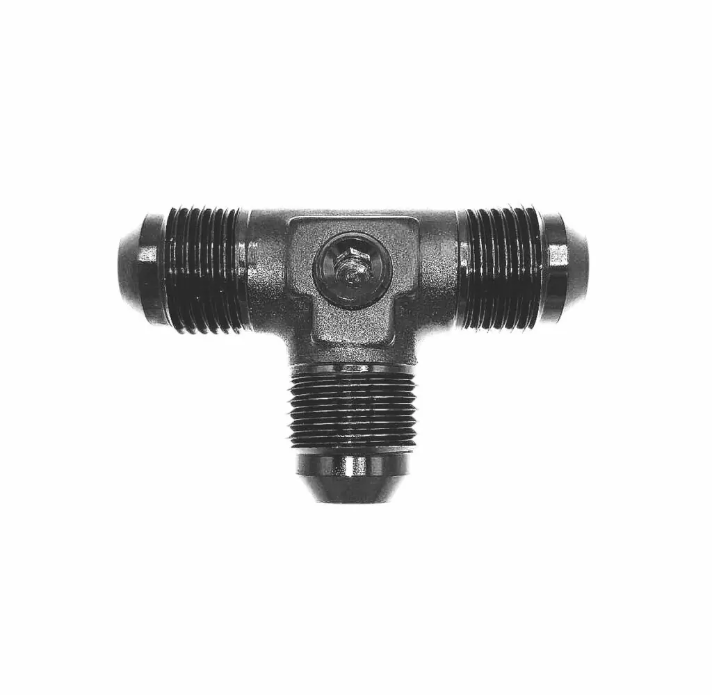 AN/JIC Male Equal TEE - 1/8" NPT Port