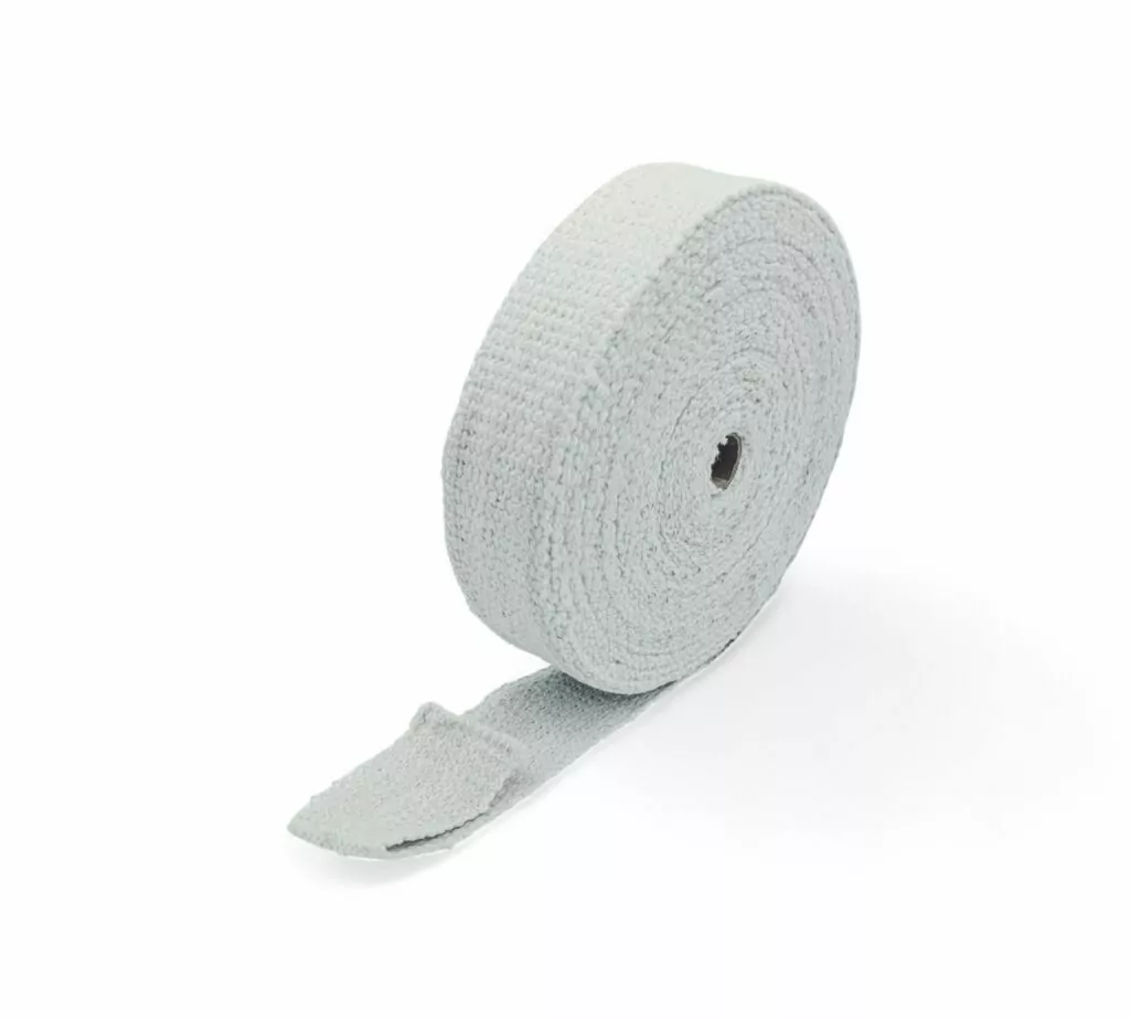White Ceramic Heat Exhaust Wrap