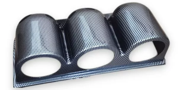 Carbon Fiber Mounting Pod - Triple