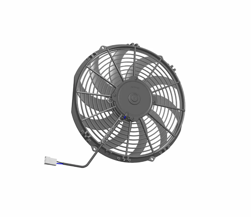 VA10-AP10/C-61A SPAL Radiator Cooling Fan - 12" Pull Type
