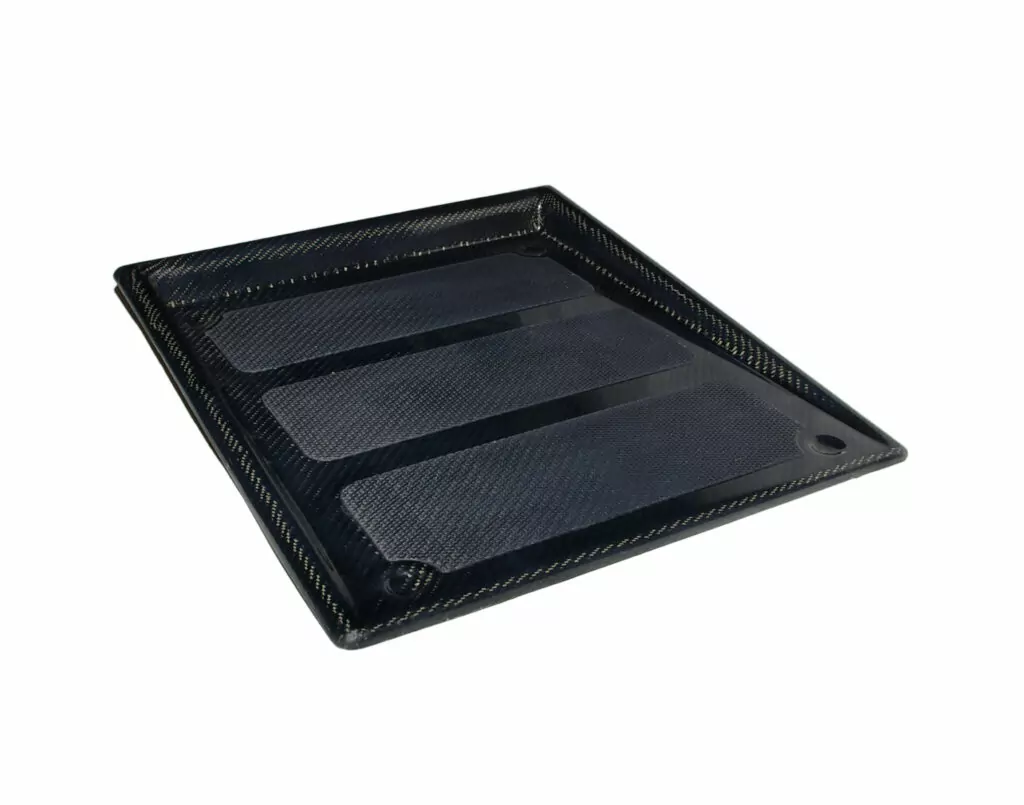 Drivers Footrest - Carbon