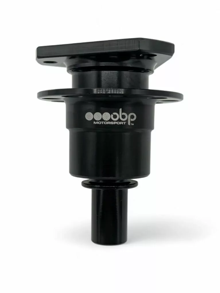 Steering Wheel Black Quick Release Hub